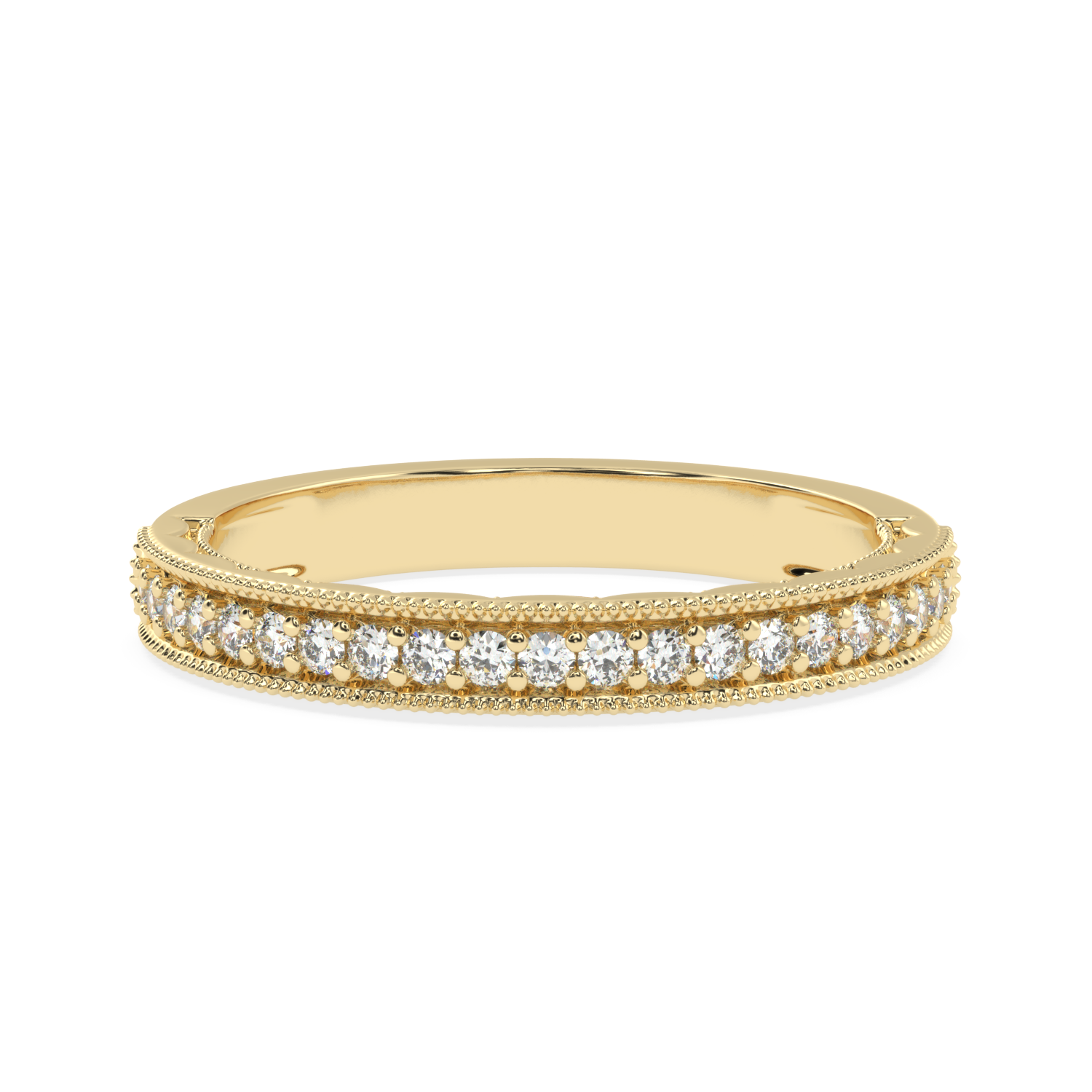 0.21 Carat H Color VS1 Clarity Diamond Studded Natural Diamond Ring.